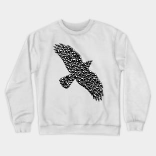 Metallic Crow Crewneck Sweatshirt